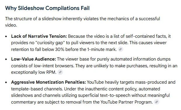 #8 (worst): the slideshow compilation (illustration 1)